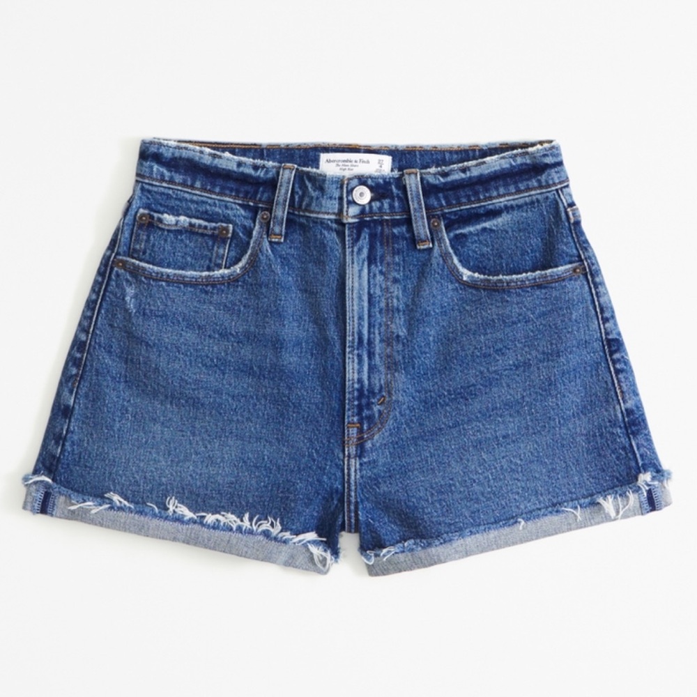 Abercrombie Curve Love High Rise Mom Short